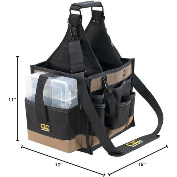 CLC Custom LeatherCraft 1528 Large Electrical and Maintenance Tool Carrier - Picture 3 of 5